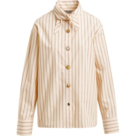 Essentiel Antwerp Pointy Collar Shirt Blouses Lichtroze Jomato