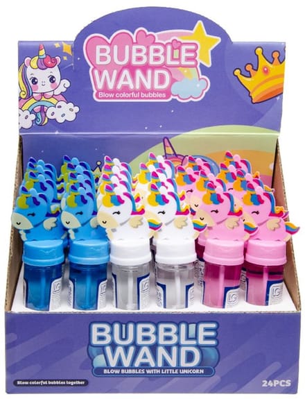 Duckiez Eenhoorn Bellenblaasstaf Mini - 24 stuks