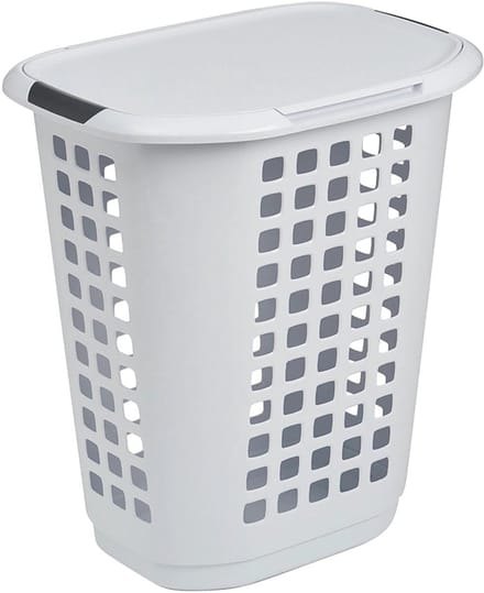 Ezystorage Kunststof wasmand - Wit - 63 liter