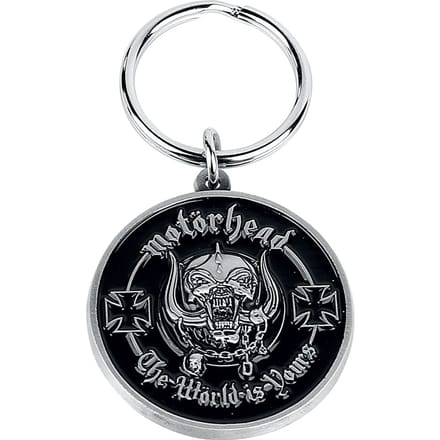 Motörhead The World Is Yours Unisex Sleutelhanger - Neutraal - Standard