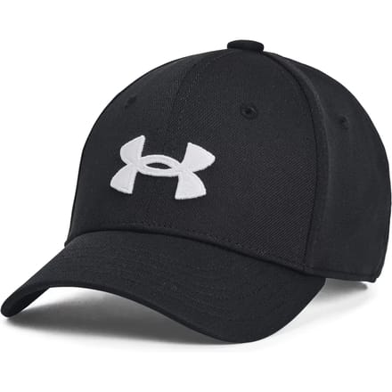 Under Armour B Blitzing Low STR-BLK Jongens Pet - Zwart - Wit