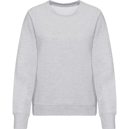 Just Hoods - AWDis Sweat Dames - Heather Grey maat M