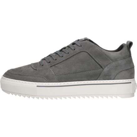 Rehab Grijze Nubuck Heren Sneakers - Grijs - 43