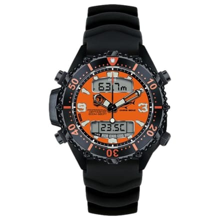 Chris Benz - CB-D200X-RS-KBS - Duikershorloge - Unisex - Quartz