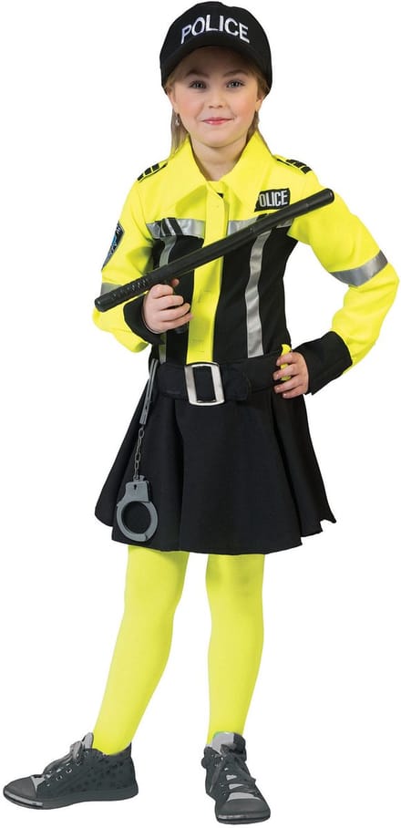 Verkleedkostuum - Politieagente Paula - Maat 152