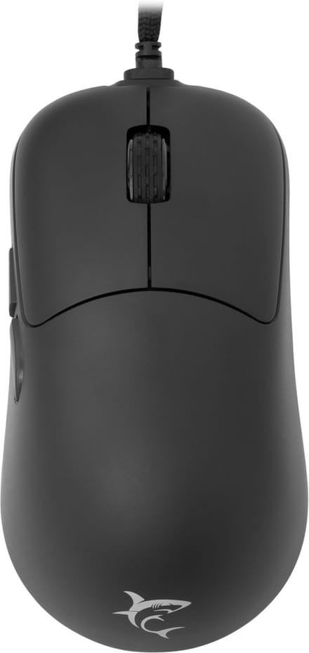 White Shark GRAPHENE Wired - Gaming muis - Optisch - 6 knoppen - Zwart