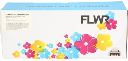 FLWR - Toner / 712 / Zwart - Geschikt voor Canon