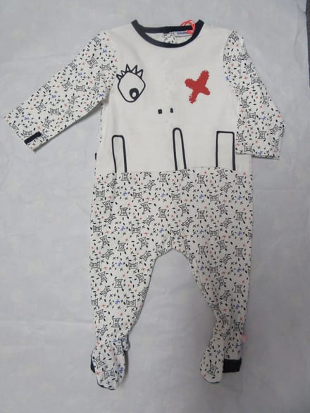 Noukie's , pyjama , jongen ,  katoen , draak ,  9 maand 74