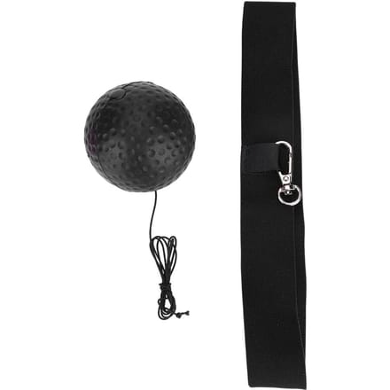 Boksuitrusting Vecht Stoot Reflexbal Met Hoofdband voor Training Boksen Stressverlichting Zwart black