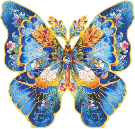 Robotime Morpho Helena Puzzel - TA003 - Rowood Puzzle Paradise - Puzzelen - Hobby – Cadeautip - Vlinder