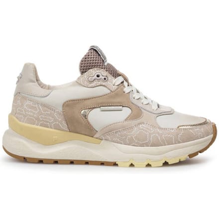 Floris Van Bommel Sfw-10164 Treni Sneakers - Textiel - Dames - Beige - Maat 43