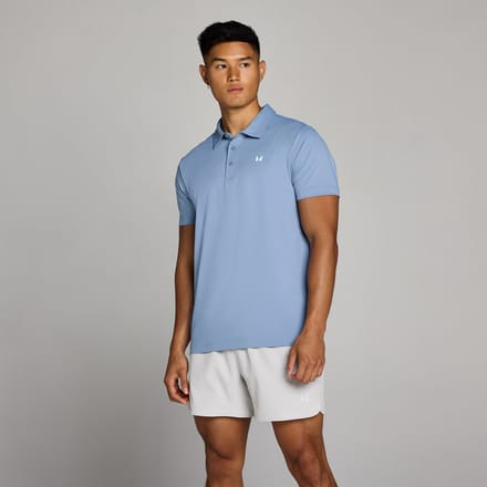 MP Men's Training Polo Shirt - Mistblauw - S