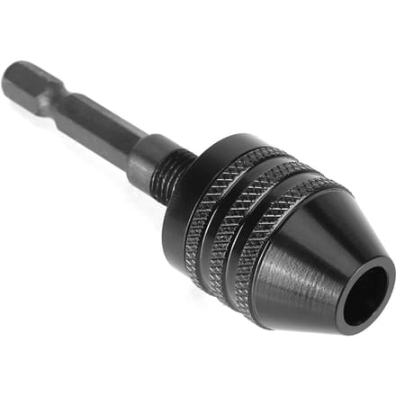 1/4 inch Zeskant Schacht Sleutelloze Boorkop Spantang Adapter Capaciteit 0,8-8 mm voor Elektrische Schroevendraaier Boor