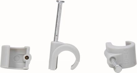 Kopp spijkerclip XmvK 10-14 mm grijs 25 stuks