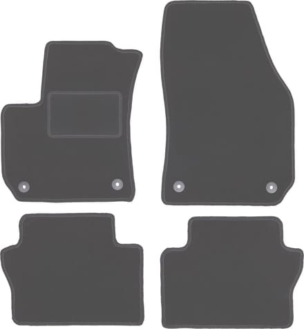 Grafiet automatten voor: Opel Zafira B minivan (2005-2014)