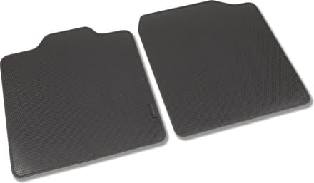 Rubber Automatten Duogrip - Geschikt voor Aixam Emotion Range - 2016-heden - 2-delig - Uitvoering: Compact / Coupé / Break | Variant 1