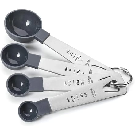 Set van 4 maatlepels Lacor