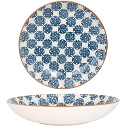 Bonna Diepbord - Lotus - Porselein - 23 cm (1000cc) - set van 6