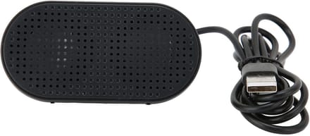 USB Computer Speaker - Mini Stereo Box - Versterkt Geluid - Geen AUX Nodig - 6cm Speaker - Zwart