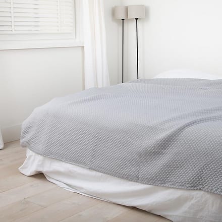 Luxe sprei - Aspen grijs - 270x260