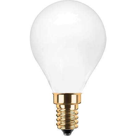 Segula LED druppellamp 24V DC E14 3W 922 opaal dimmer