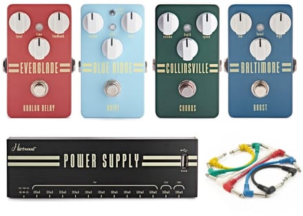 Hartwood Blues Gitaar Effecten Pedaal Pack
