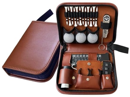 Multifunctionele golftas, essentiële golfaccessoires, inclusief accessoireset en doos
