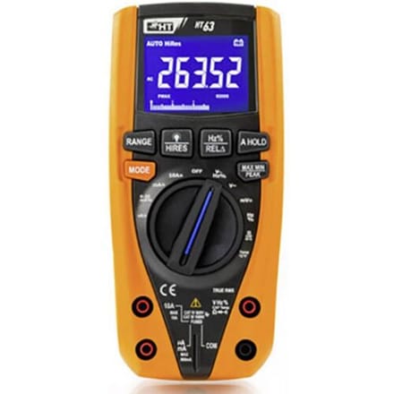 HT Instruments HT63 Multimeter Digitaal CAT III 1000 V, CAT IV 600 V Weergave (counts): 6000