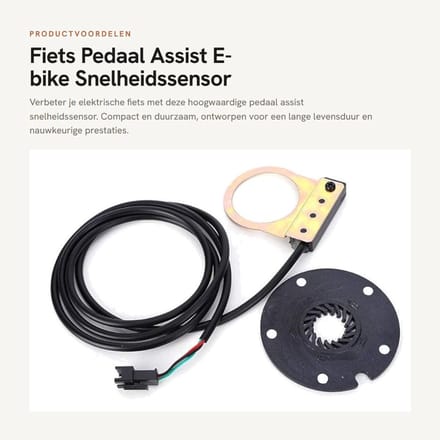 Dailygoods - Fiets Pedaal Assist E-bike Snelheidssensor van Hoogwaardige Materialen