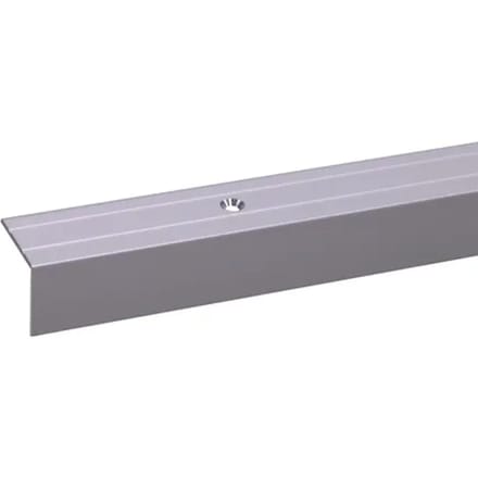 Trapprofiel Geanodiseerd Aluminium - Zilver - 24x20mm