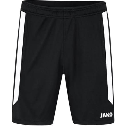 Jako Power Vrijetijdsshort Dames - Wit / Zwart | Maat: 42