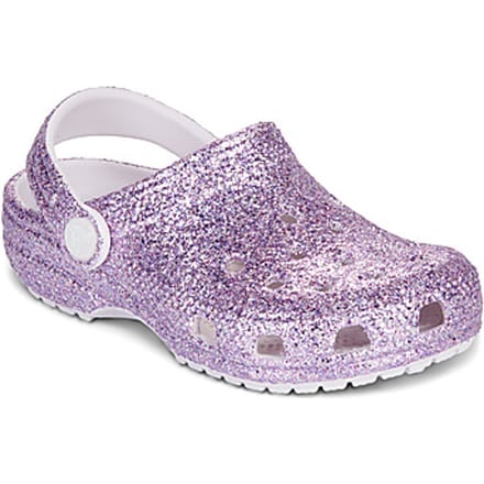 Baby slipper met grote glittertjes Crocs Classic K