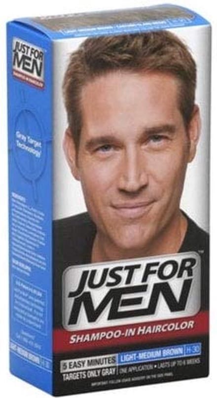 Just For Men Shampoo-in Haircolour H30 Light Medium Brown 66 Ml