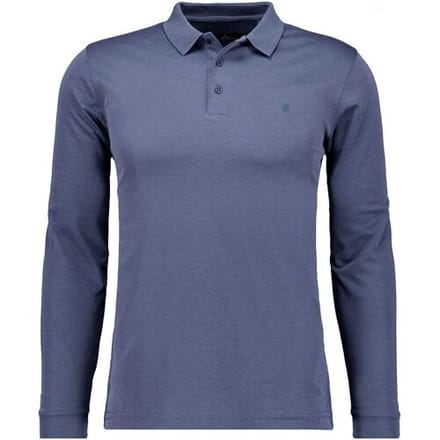 Ragman Polo Soft Knit Modern Fit Easy Care Azure / male