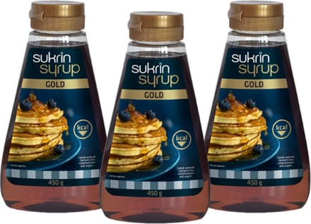 Sukrin | Syrup Gold | 3 stuks | 3 x 325g
