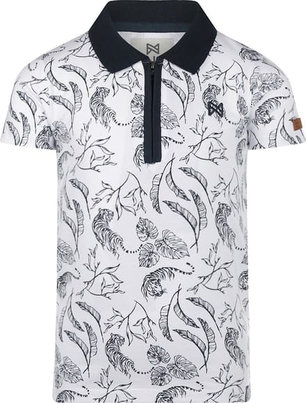 Koko Noko R-boys 1 Jongens Poloshirt - White - Maat 122