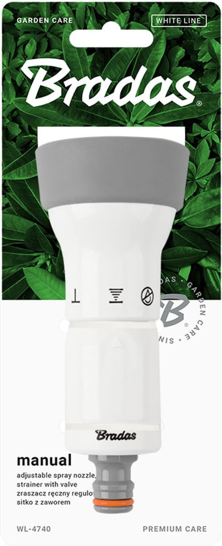 Bradas WHITE LINE Verstelbare Handspuit - Vernevelaar - Tuinsproeier met Instelbare Waterstraal