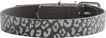 Hunter Halsband Convenience Reflect Grijs&Reflectie - Hondenhalsband - 65 cm