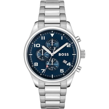 Hugo Boss 1513989 Herenhorloge 44 zilver