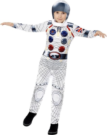 Spaceman ruimtevaart kostuum kind - Maat M
