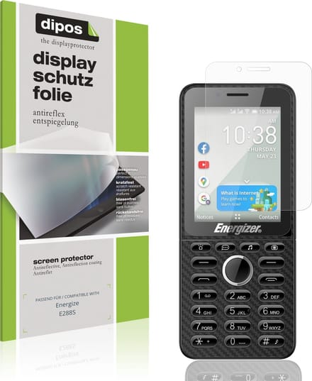 dipos – 4x Matte Beschermfolie geschikt voor Energize E288S | Krasbestendige & antireflecterende Screenprotector Ultra-Thin