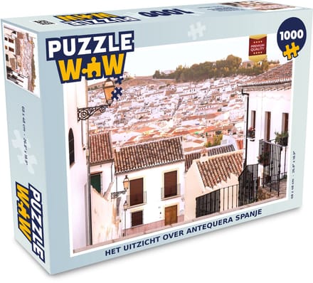 Puzzel Het uitzicht over Antequera Spanje - Legpuzzel - Puzzel 1000 stukjes volwassenen