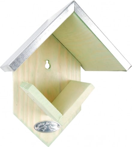 Bellatio Pindakaashuisje - Vogelvoederhuisje - 15 cm x 13 cm x 20 cm