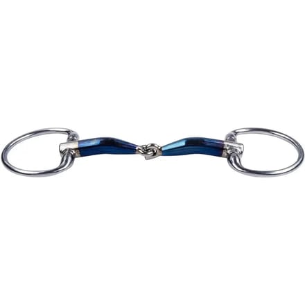 Olijfbit voor paarden Trust Sweet Iron Eggbutt Locked 16