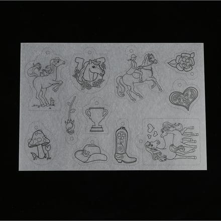 Plastic Krimpfolie Krimpbaar Doe-het-zelf Handgemaakt Knutselgereedschap Boys' Size 20*29cm white