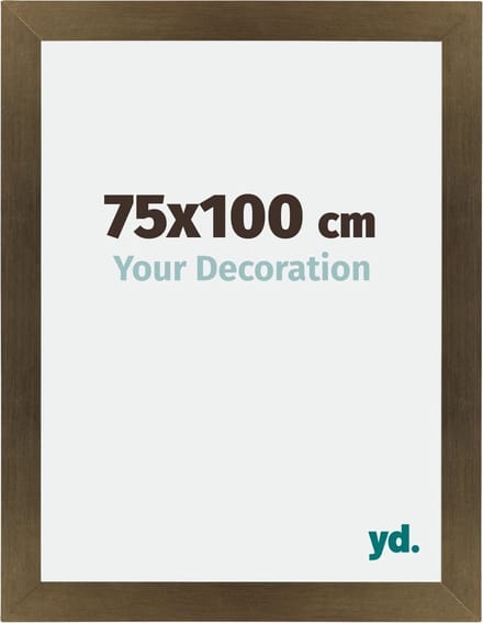 Your Decoration - Fotolijst 75x100 cm - MDF - Brons Decor - Mura