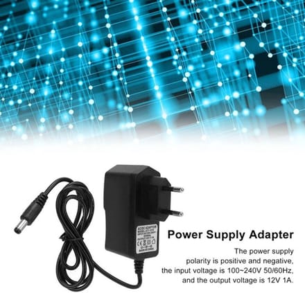 VT Goods - Voedingsadapter 12V 1A - Vervangende adapter voor