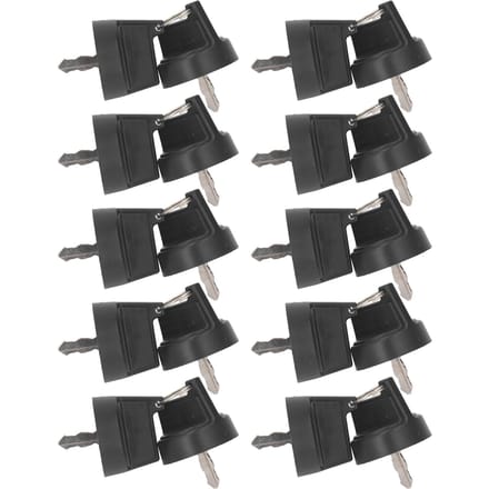 20 STUKS Enkele Cilinder Diesel Generator Start Sleutel Plastic IJzer Motor Slot Ontsteking Start Sleutel voor