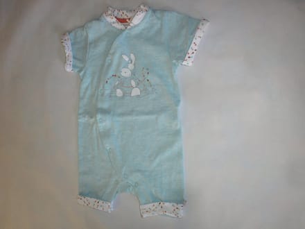 Noukie's - Korte combi - Unie - Mint groen - 6maand 68