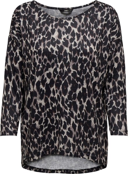 ONLY ONLELCOS 4/5 AOP TOP JRS NOOS Dames T-shirt - Maat M